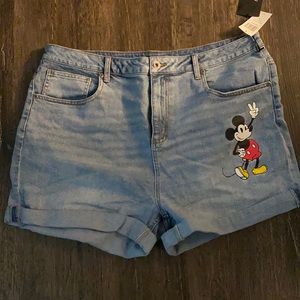 Mickey Jean shorts